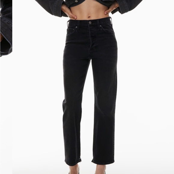 Denim Forum Denim - Denim Forum “Arlo Hi-Rise Straight” Jeans